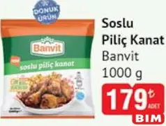 BANVİT SOSLU PİLİÇ KANAT 1000 G